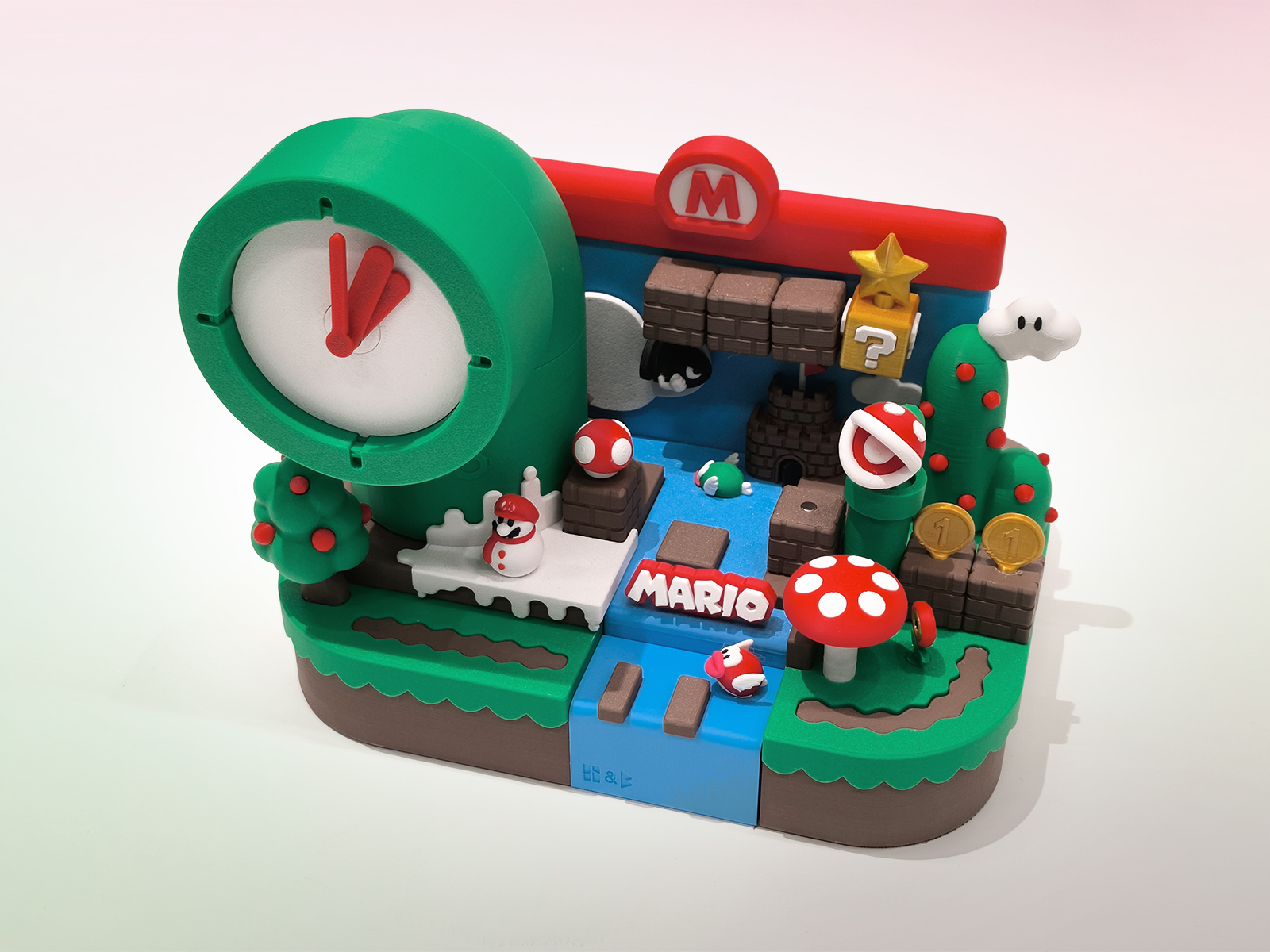 Подставка для Нинтендо в стиле Марио